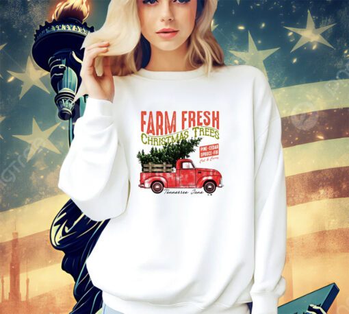 Farm fresh Christmas trees shirt