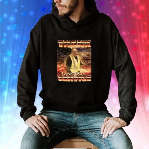 Gail Lewis Thank You For Your Service Hoodie