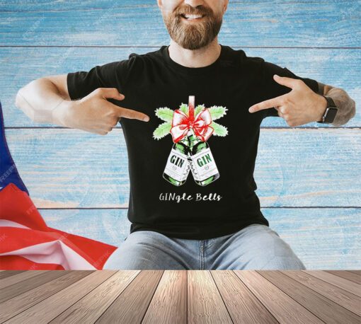 Gin Gingle Bells Christmas shirt