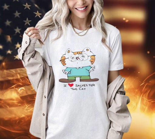 I love salvester the cat shirt