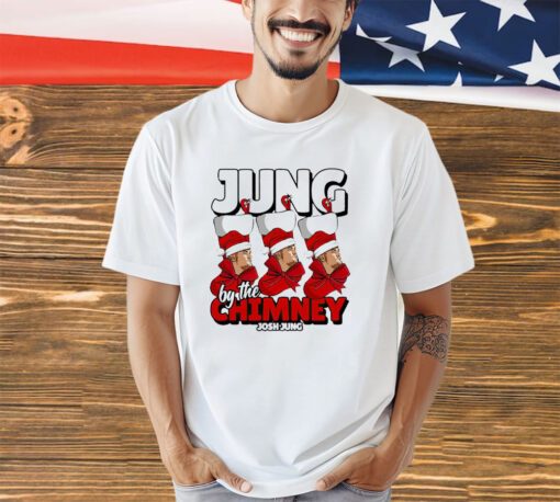 Jung by the Chimney Josh Jung Christmas shirt