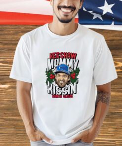 Kershaw Mommy Kissin’ Santa Clause shirt
