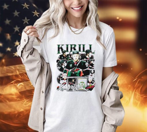 Kirill Kaprizov Minnesota Wild retro shirt a