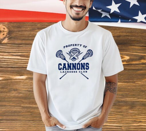 Property of champion Cannons Lacrosse club striker shirt