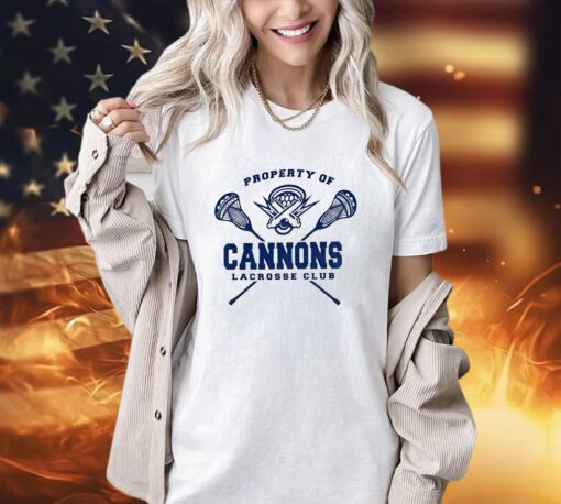 Property of champion Cannons Lacrosse club striker shirt