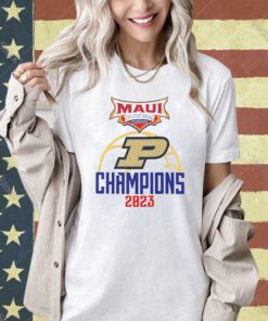 Purdue Maui Invitational Champions 2023 Shirt