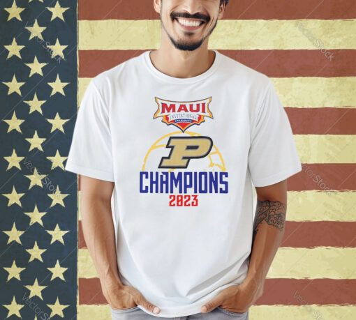 Purdue Maui Invitational Champions 2023 Shirt