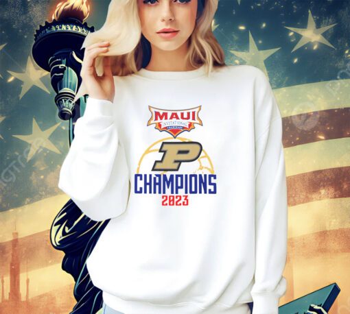 Purdue Maui Invitational Shirt Maui Invitational Champions 2023 T-shirt