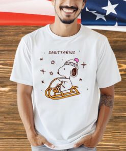 Sagittarius winter Snoopy Peanuts shirt