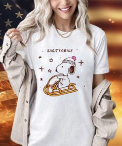 Sagittarius winter Snoopy Peanuts shirt