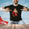 Santa Claus gangster smoking cigar Christmas vintage shirt