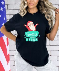 Santa coming to the town Christmas shirt