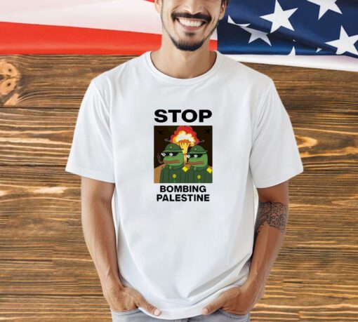 Stop Bombing Palestine Shirt