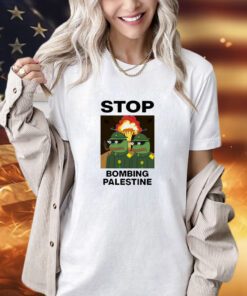 Stop Bombing Palestine Shirt