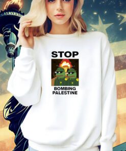 Stop Bombing Palestine Shirt