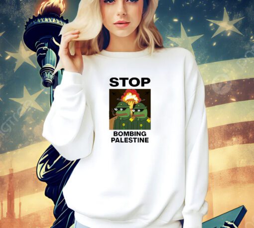 Stop Bombing Palestine Shirt