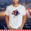 Arkansas Razorbacks vs New York Mets heart logo shirt