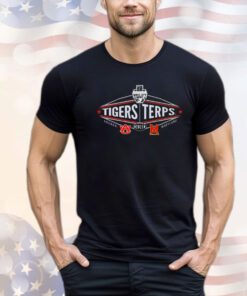 Awesome 2023 Maryland Terrapins vs Auburn Tigers Transperfect Music City Bowl shirt