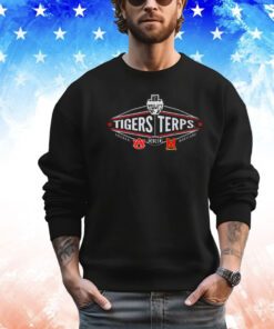 Awesome 2023 Maryland Terrapins vs Auburn Tigers Transperfect Music City Bowl shirt