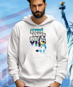 Bluey Grand Theft Auto Vi T-shirt