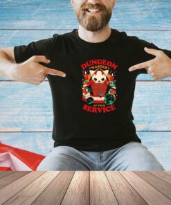 Cat dungeon master at your service T-shirt