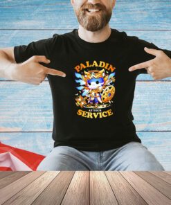 Cat monk at your service0 T-shirt