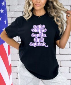 Celie nettie sophia shug squeak T-shirt