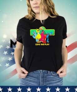 Cursed Sesame Street come and play shirt