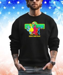 Cursed Sesame Street come and play shirt