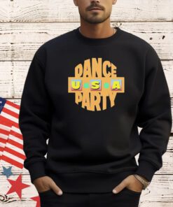 Dance party USA show logo T-shirt