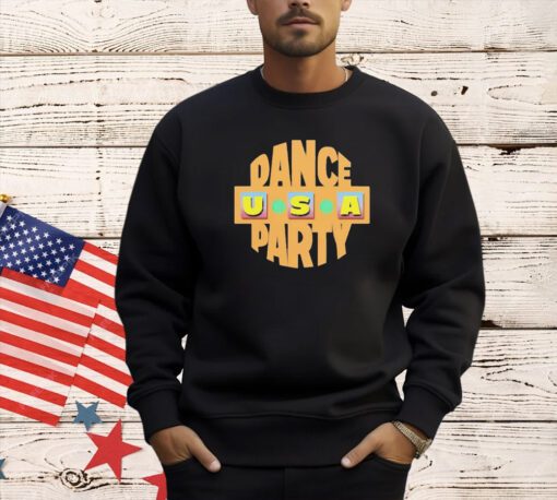 Dance party USA show logo T-shirt