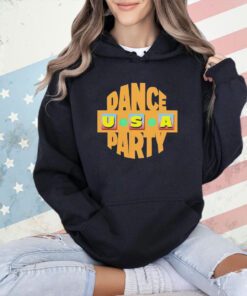 Dance party USA show logo T-shirt