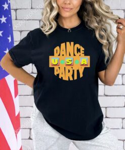 Dance party USA show logo T-shirt