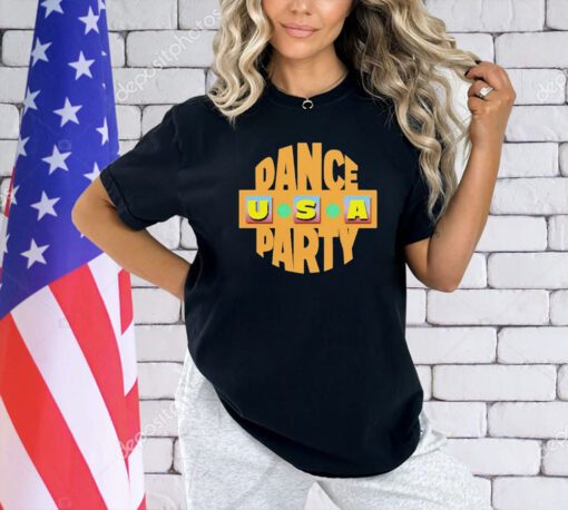 Dance party USA show logo T-shirt