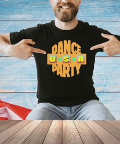 Dance party USA show logo T-shirt