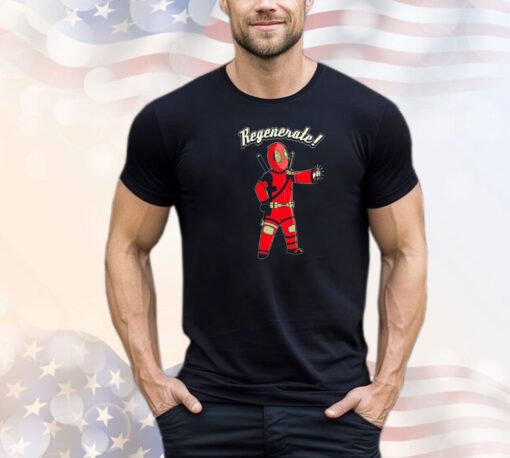 Deadpool Regenerate Boy shirt