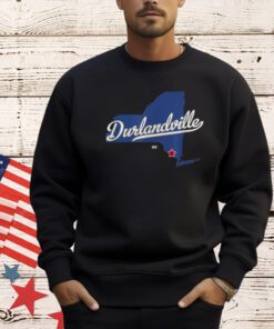 Durlandville New York NY Map T-Shirt
