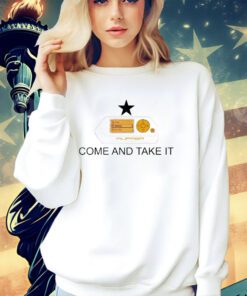 Flipper come and take it shirt