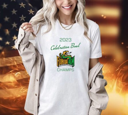 Florida A&M 2023 Celebration Bowl Champs T-shirt