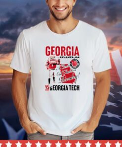 Georgia vs Georgia Tech game day a clean old fashion rivalry 2023 shirt