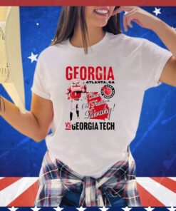 Georgia vs Georgia Tech game day a clean old fashion rivalry 2023 shirt