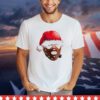 Hannibal Lecter wearing Santa hat Christmas shirt