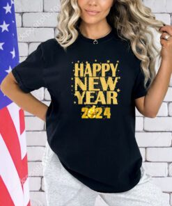 Happy New Year 2024 New Years Eve Party Countdown Fireworks T-Shirt