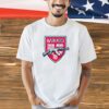 Harvard university gun logo T-shirt