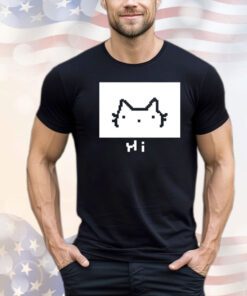 Hi cat shirt