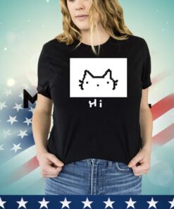 Hi cat shirt