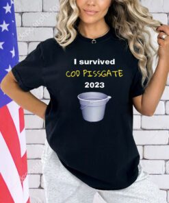 I survived cod pissgate 2023 shirt
