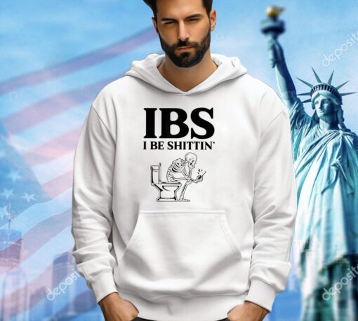 IBS I Be Shittin' Funny Skeleton T-Shirt