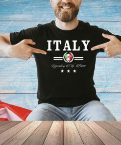 Italy Legendary City Rome flag T-shirt