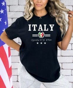 Italy Legendary City Rome flag T-shirt